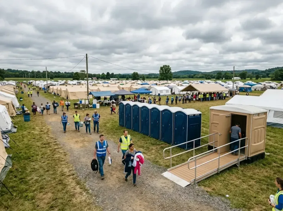 disaster-relief-camp-restrooms-010 — frequently asked questions, Dumpster & Portable Bathrooms Rental in West Memphis, AR